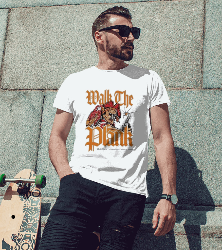 Walk The Plank Tampa Bay Buccaneers Collaboration T-Shirt