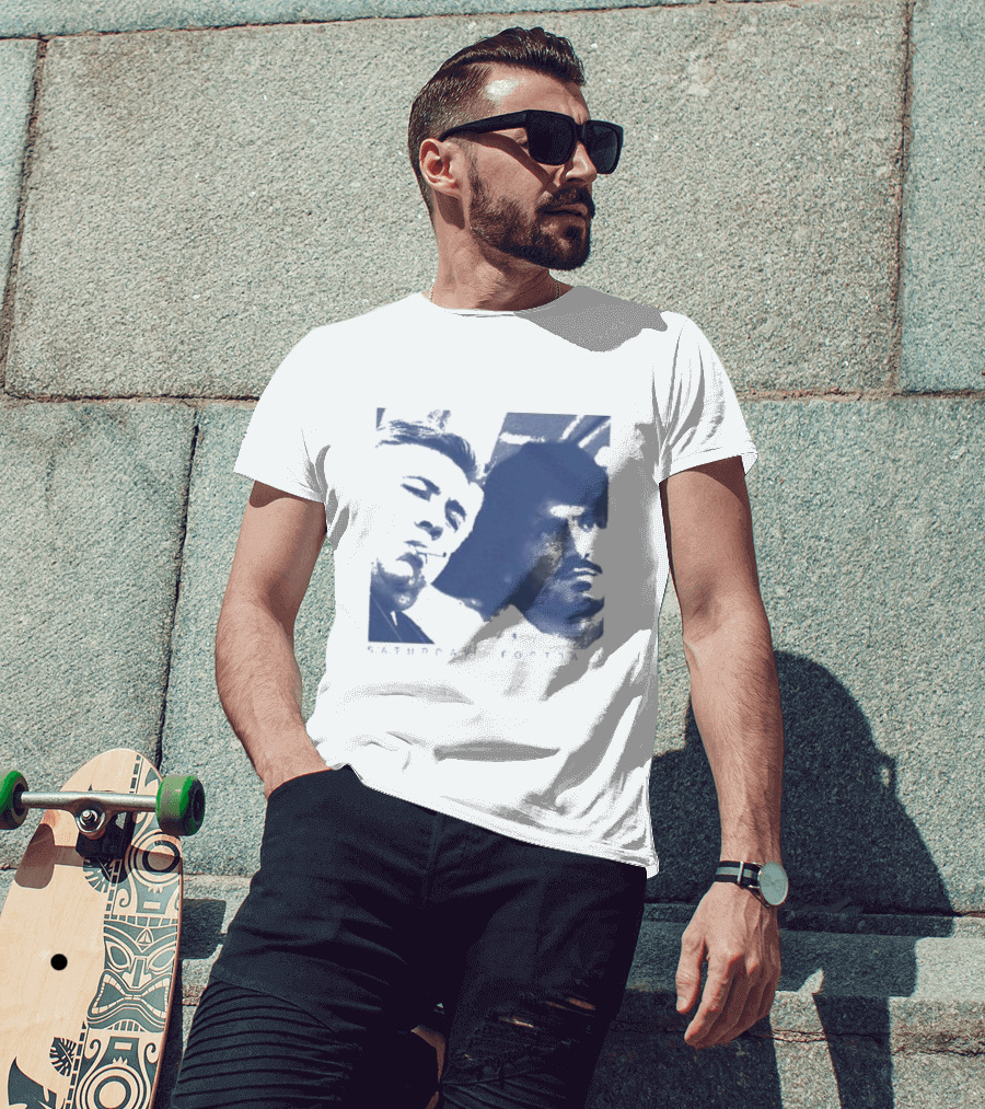 Rino And Carlo Saturday Football T-Shirt