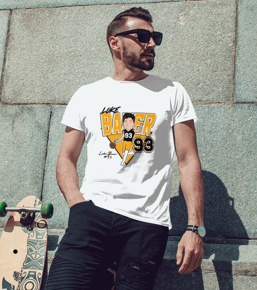Luke Bauer 93 Missouri Punter T-Shirt