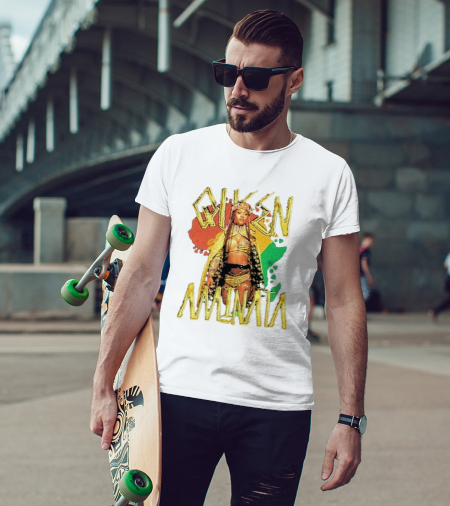 Queen Aminata Royalty Regal Style Fashion Afrocentric Vibes T-Shirt
