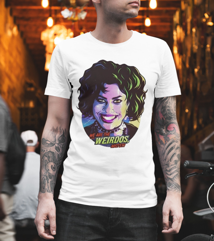 Nancy Downs We Are The Weirdos Mister Comic T-Shirt