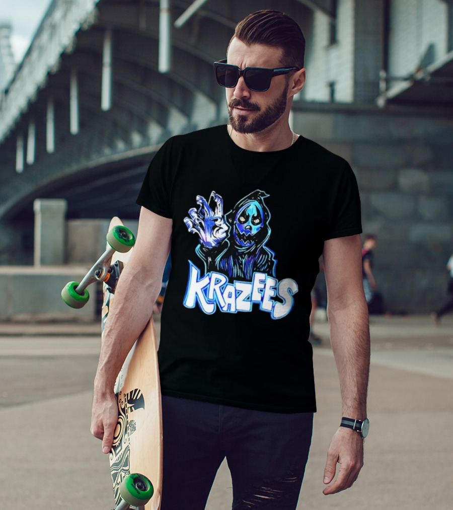 Krazees Grim Reaper Stare Krazees HOK Sent Here To Take You T-Shirt