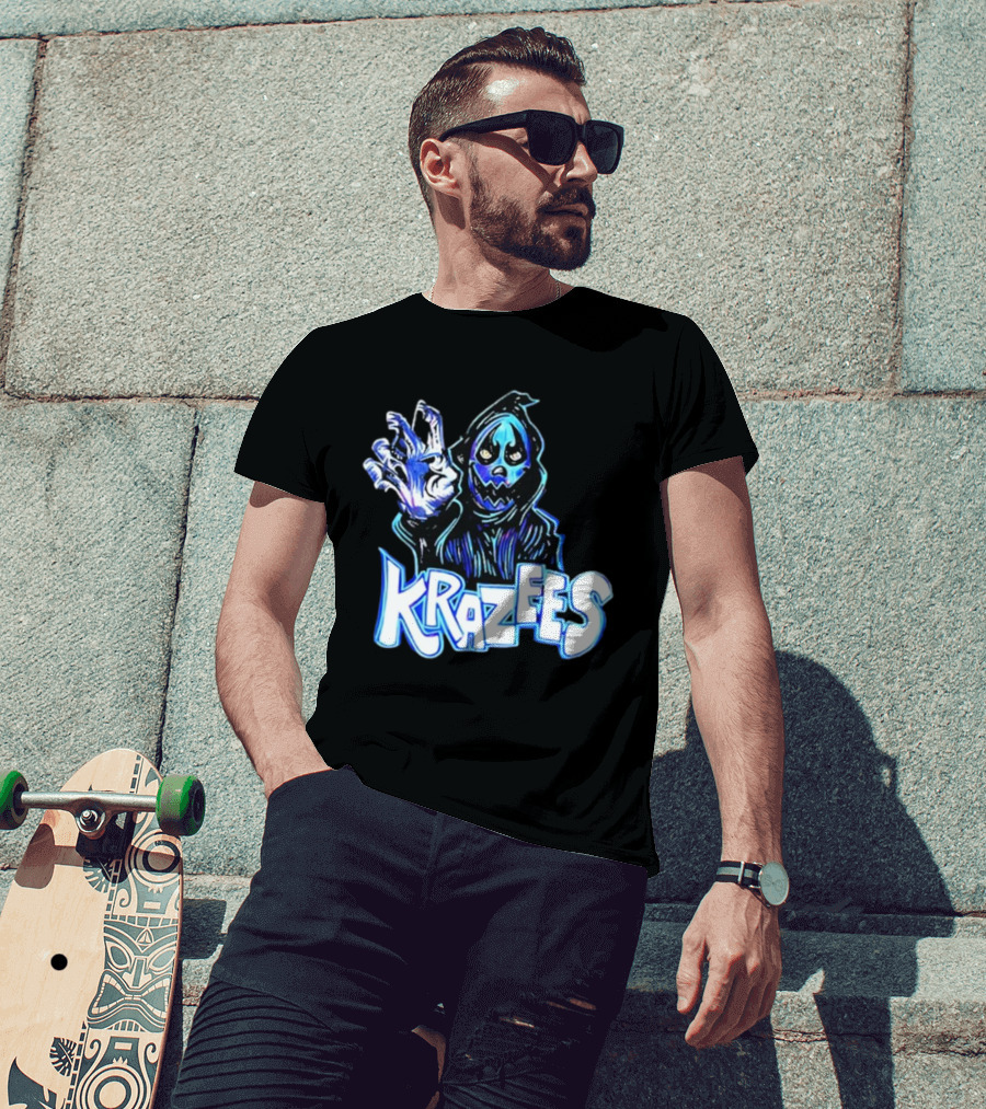 Krazees Grim Reaper Stare Krazees HOK Sent Here To Take You T-Shirt