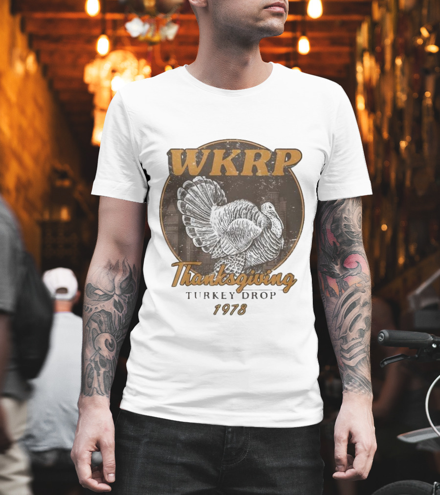 WKRP Thanksgiving Turkey Drop 1978 T-Shirt