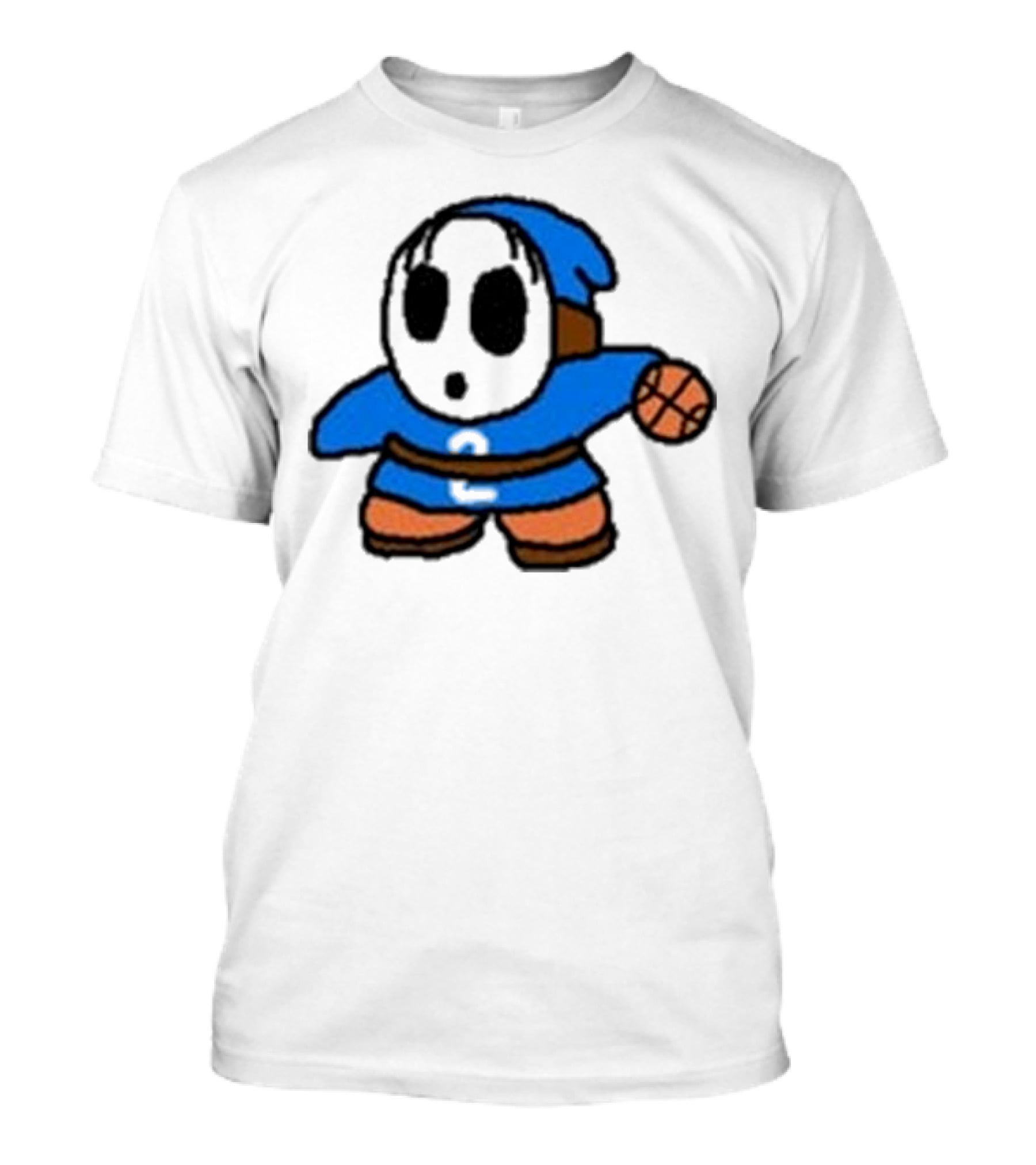 Shy Gilgeous Alexander Basketball Shy Guy Blue 2 T-Shirt