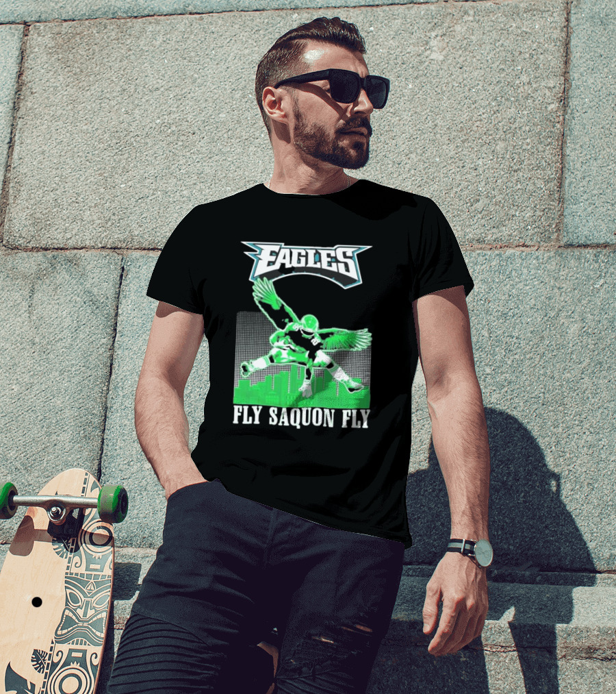 Eagles Fly Saquon Fly T-Shirt