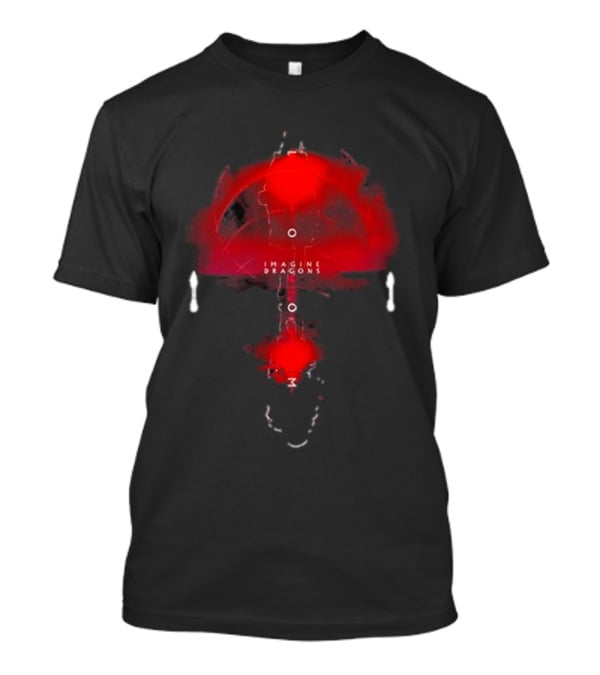 Imagine Dragons Red Abstract Circles T-Shirt