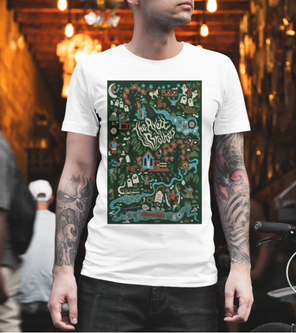 The Avett Brothers BayCare Sound Clearwater FL November 16 T-Shirt The Avett Brothers BayCare Sound Clearwater FL November 16 T-Shirt