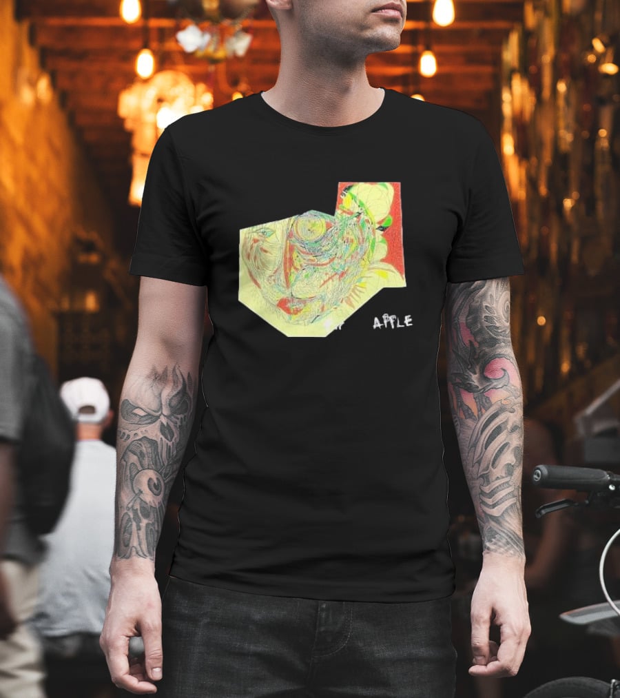 Fiona Apple The Idler Wheel Abstract Artistic Geometric Drawing Multicolored Sketch T-Shirt