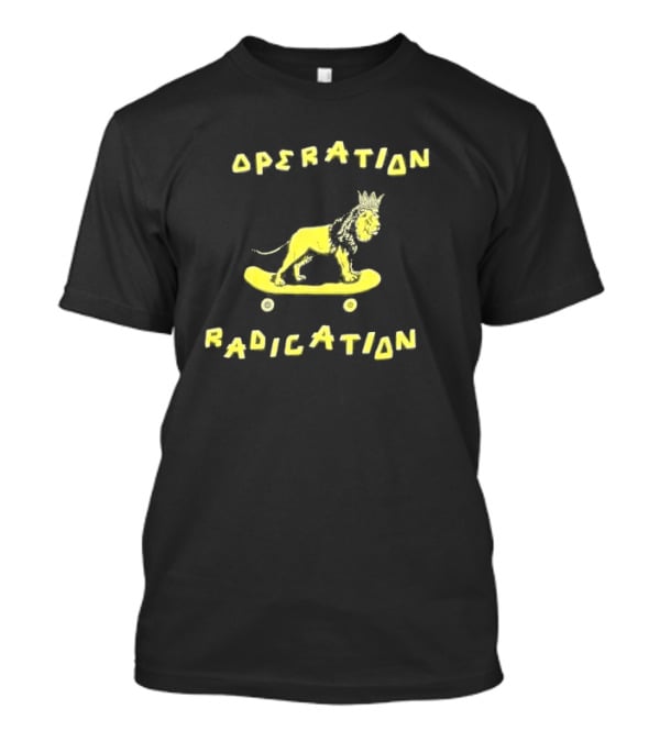 Stussy Operation Radication Lion Skateboard Crown T-Shirt