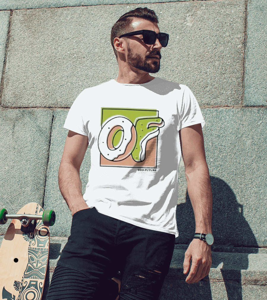 Odd Future Donut Logo OFWGKTA Merch T-Shirt