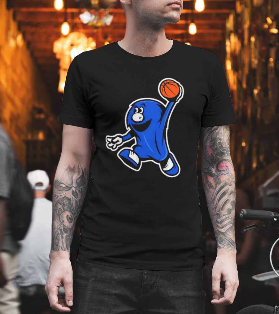 Dicks Xavier Musketeers Blue Blob Basketball T-Shirt