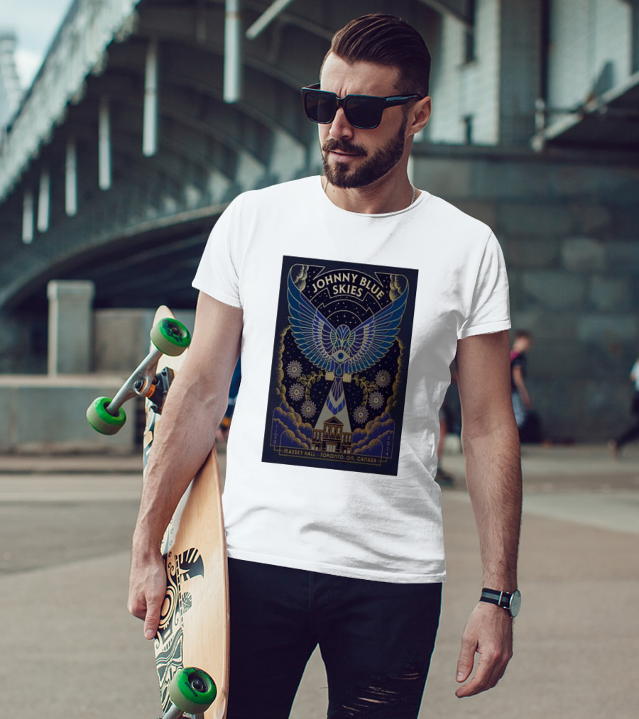 Johnny Blue Skies Massey Hall Toronto T-Shirt