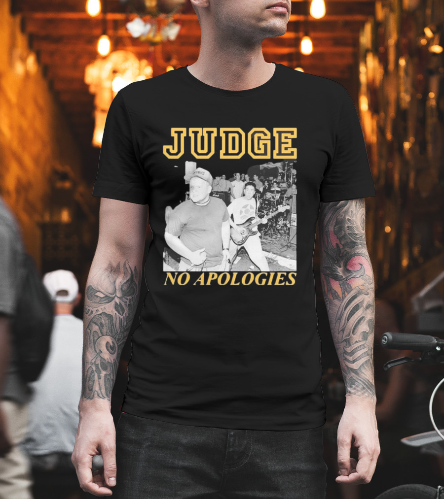 Judge No Apologies RevHQ Band Performance T-Shirt