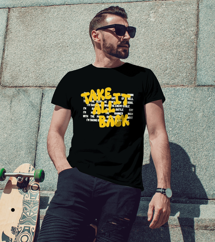 Tauren Wells Take It All Back Vintage I'm Raising The Battle Cry T-Shirt