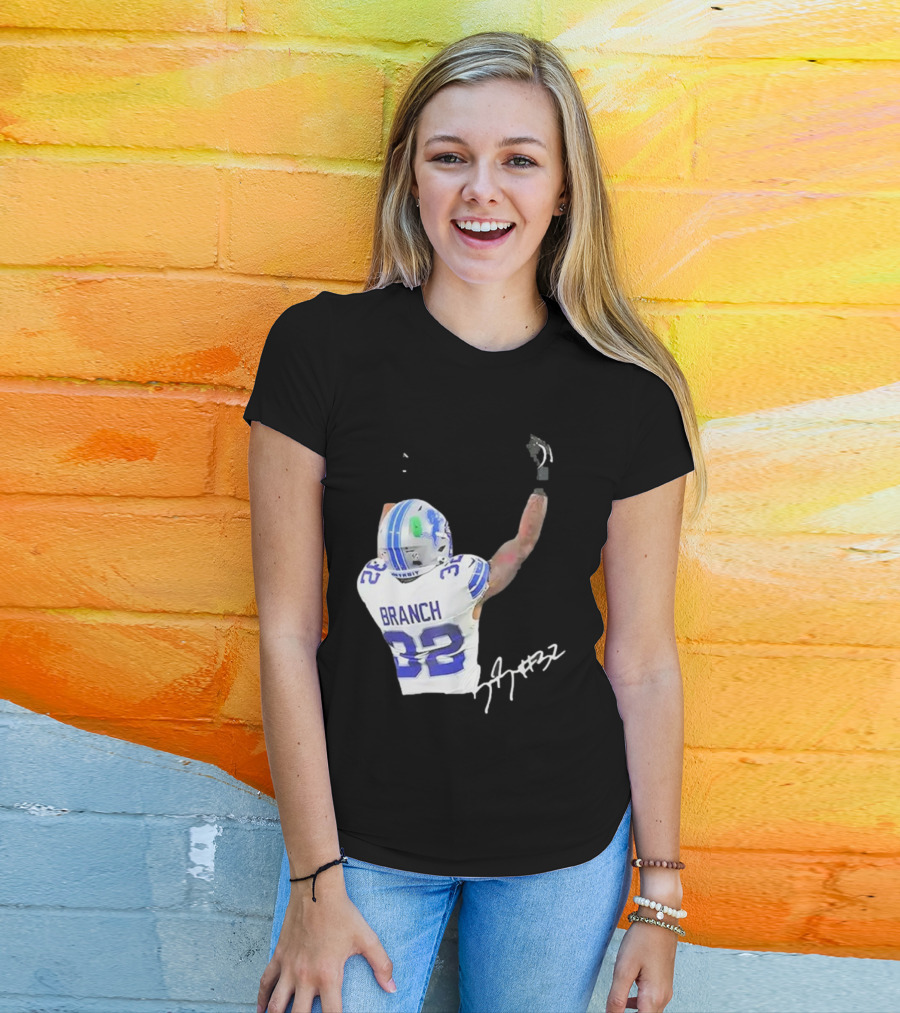 Lions Branch 32 Middle Finger Gesture T-Shirt