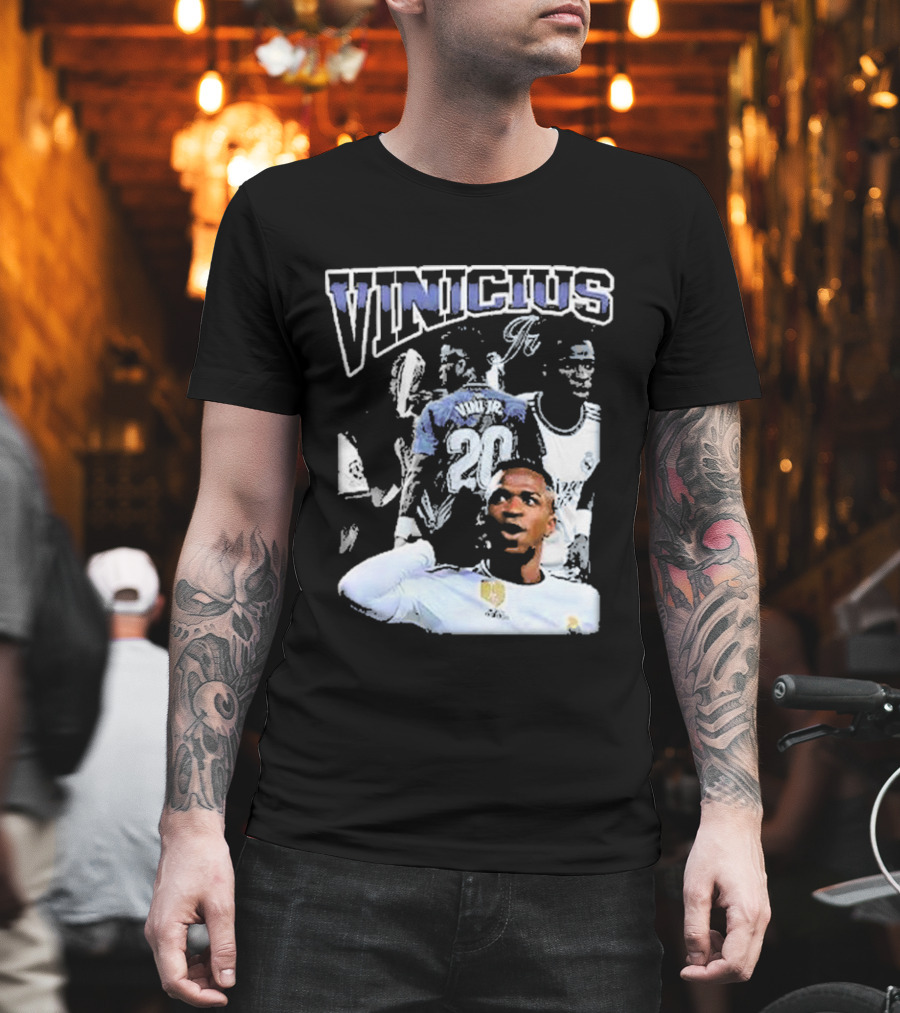 Neymar Camiseta Vinícius Jr VINI JR 20 Football T-Shirt