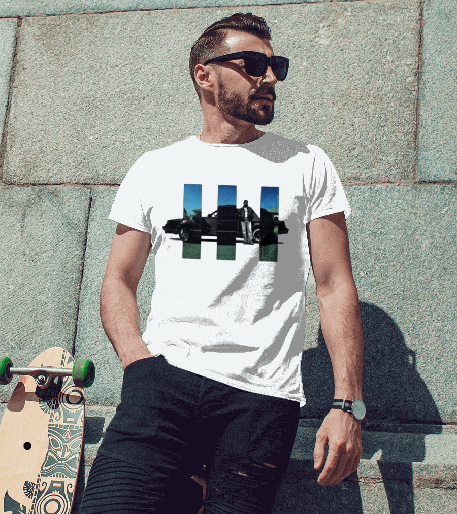 Kendrick Lamar GNX And GKMC Album Cover Car Concept T-Shirt