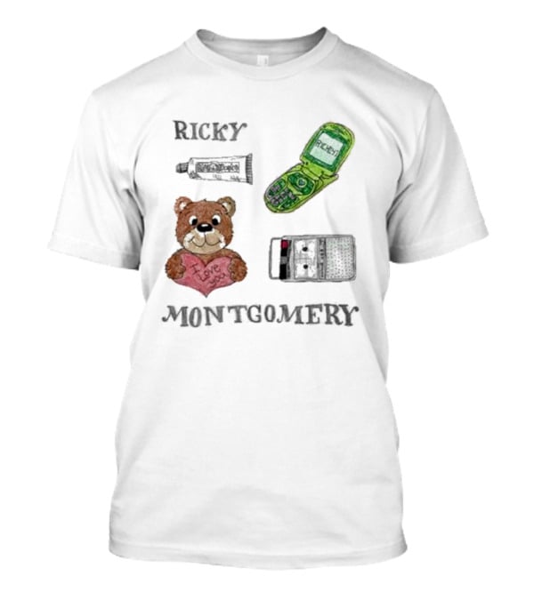 Ricky Montgomery Love Bear Phone And Paint Tube T-Shirt