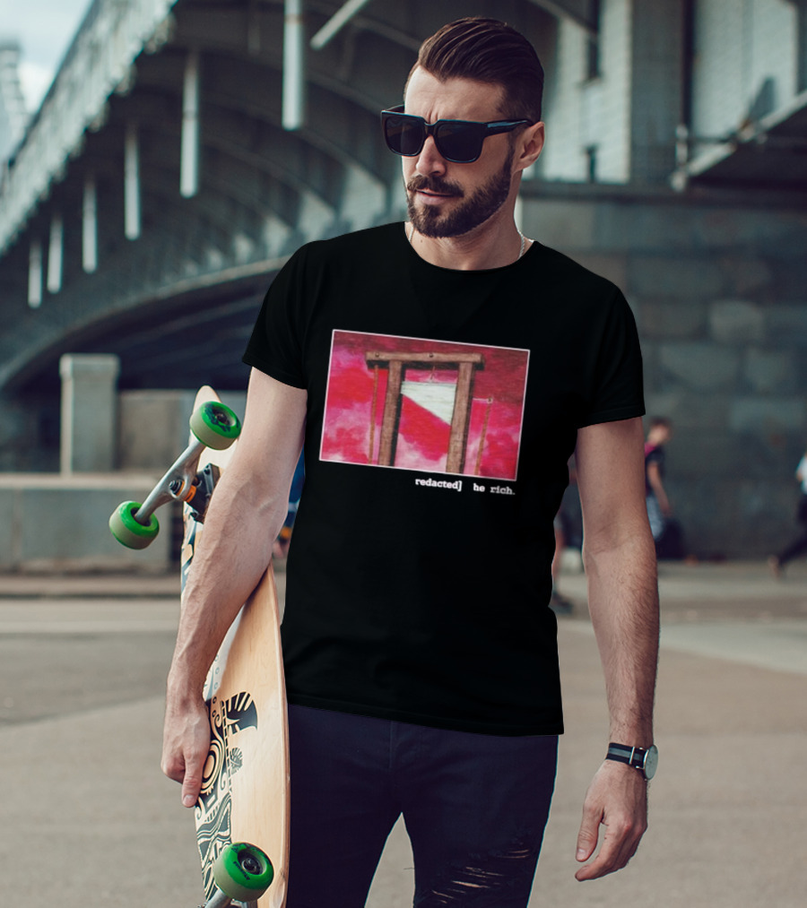 Redacted The Rich Guillotine Potatum Redacted The Rich Triblend T-Shirt