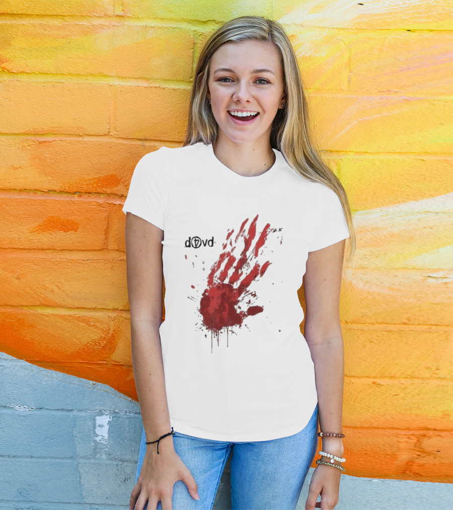 D4VD Blood Handprint Splatter T-Shirt