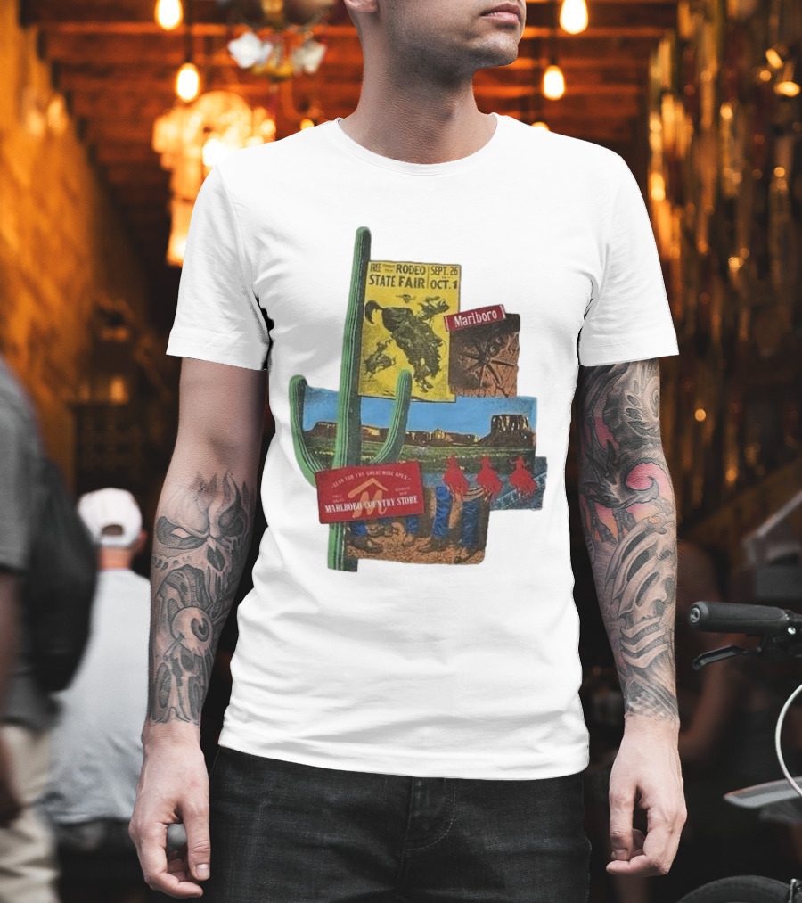 Rodeo State Fair Marlboro Country Store Wild West Promo T-Shirt