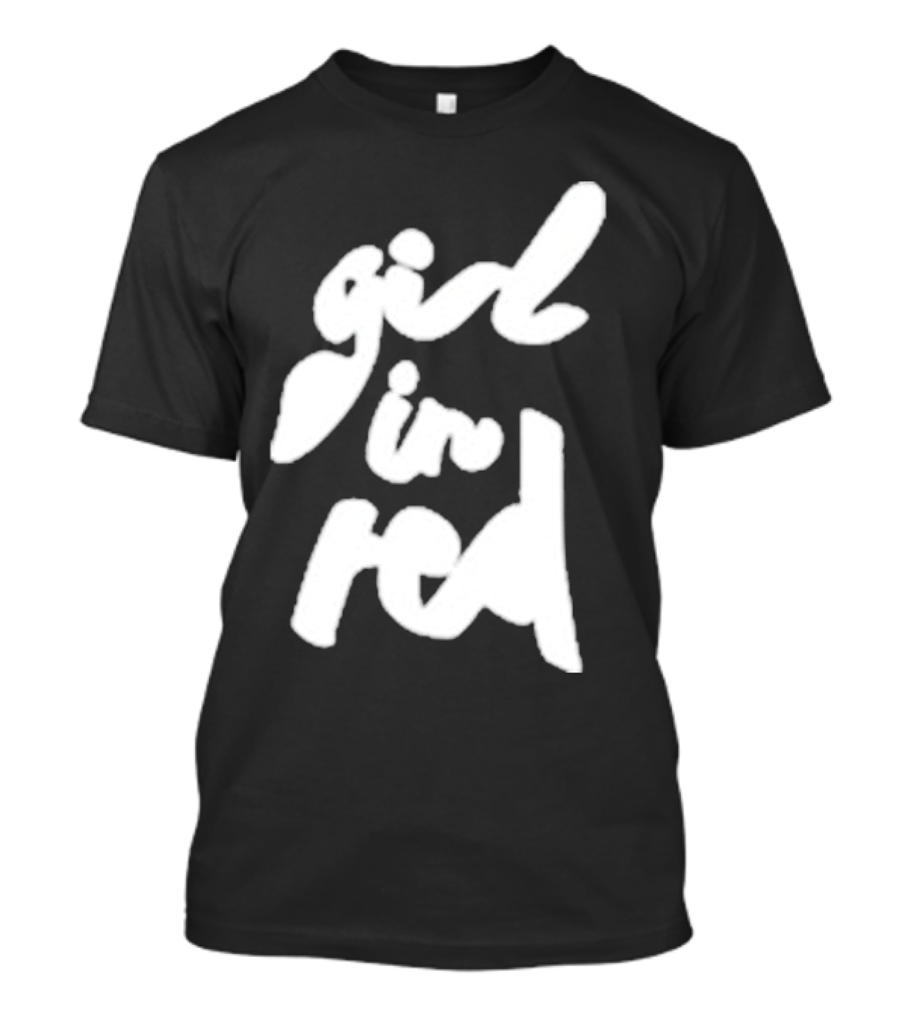 Girl In Red T-Shirt