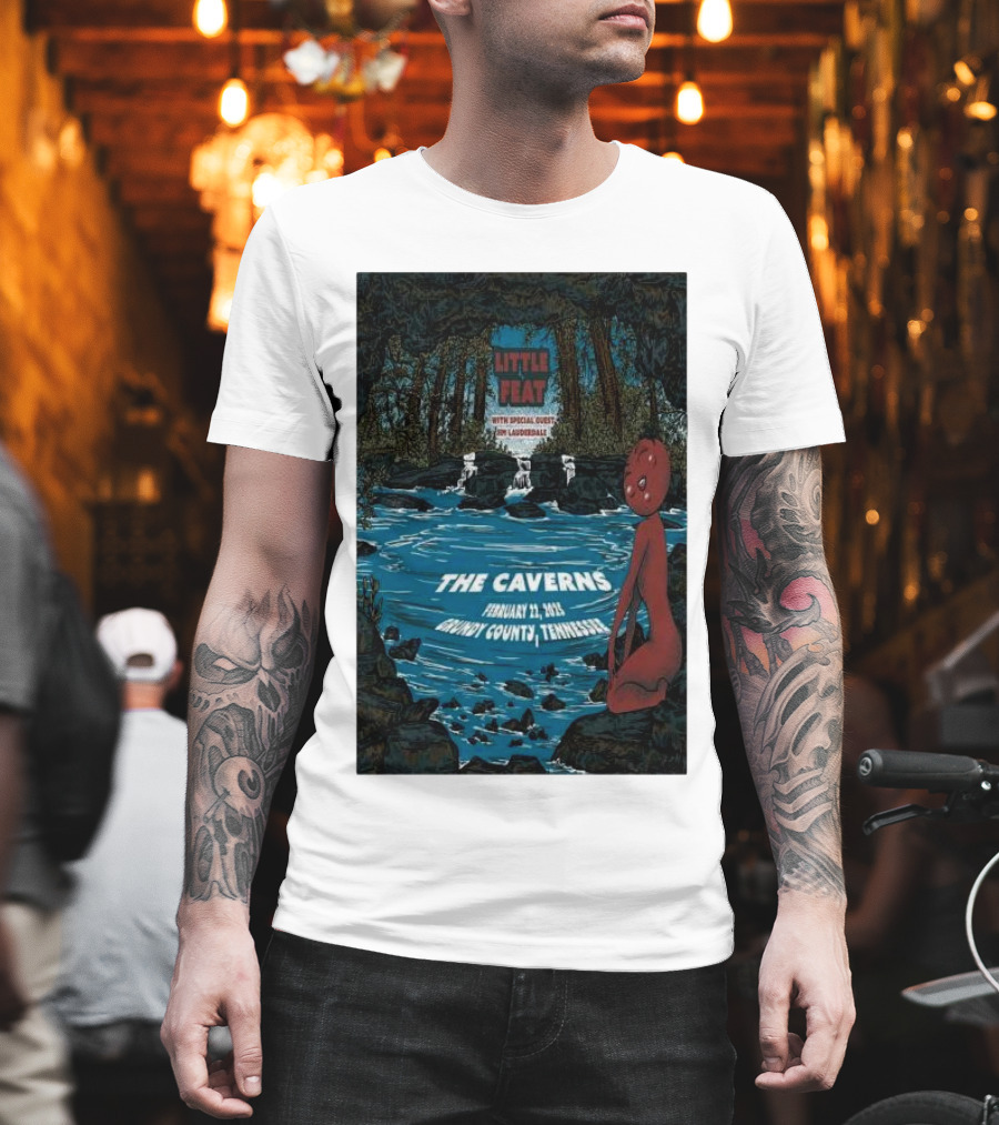 Little Feat February 22 2025 The Caverns With Special Guest Leftover Salmon Grundy County Tennessee T-Shirt