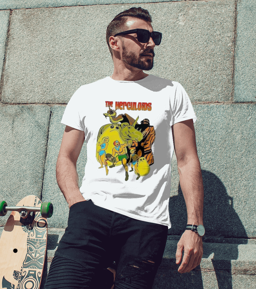 The Herculoids Classic Adventure Cartoon Characters T-Shirt