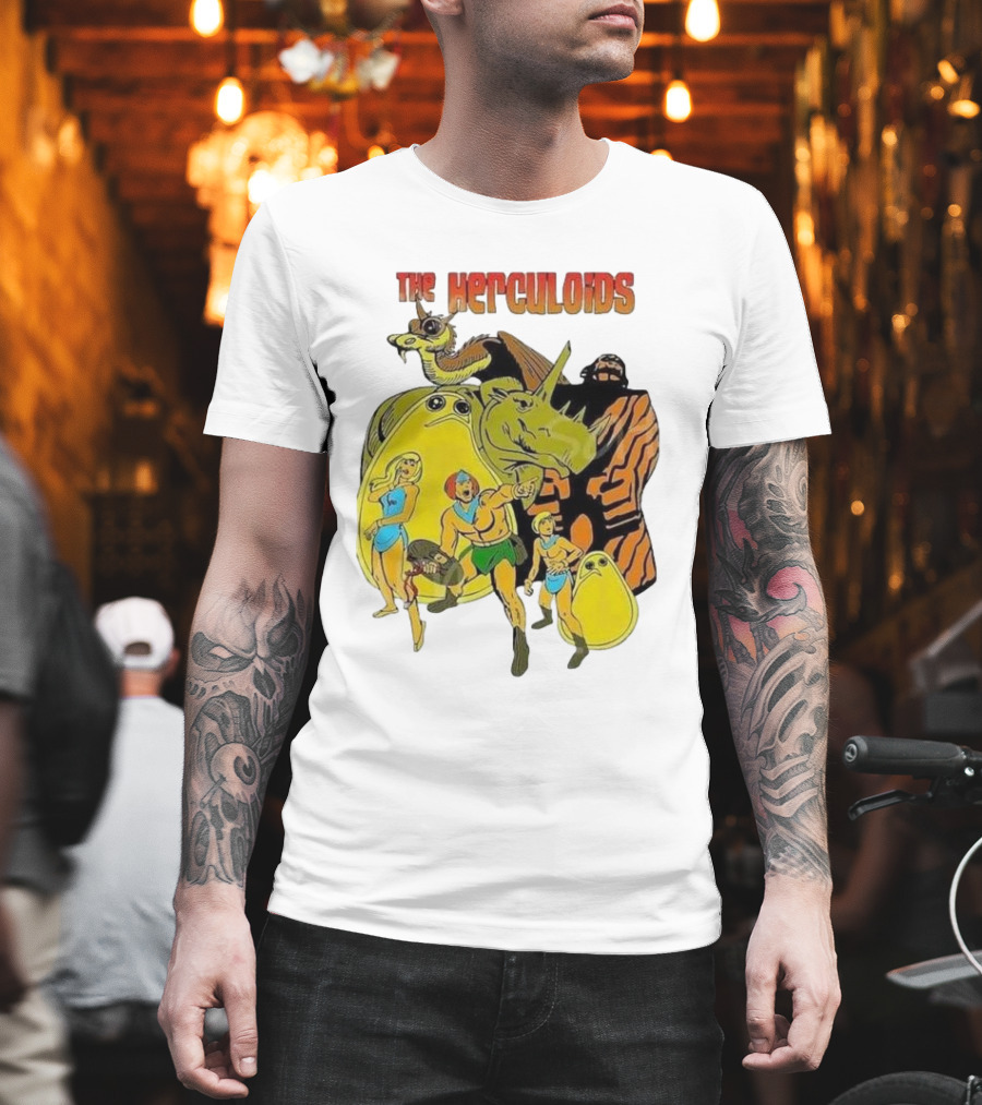 The Herculoids Classic Adventure Cartoon Characters T-Shirt