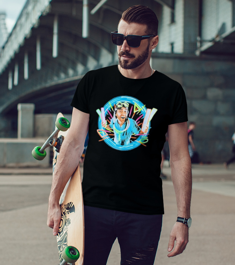 Danny Go Exciting Glowsticks Adventure Black T-Shirt