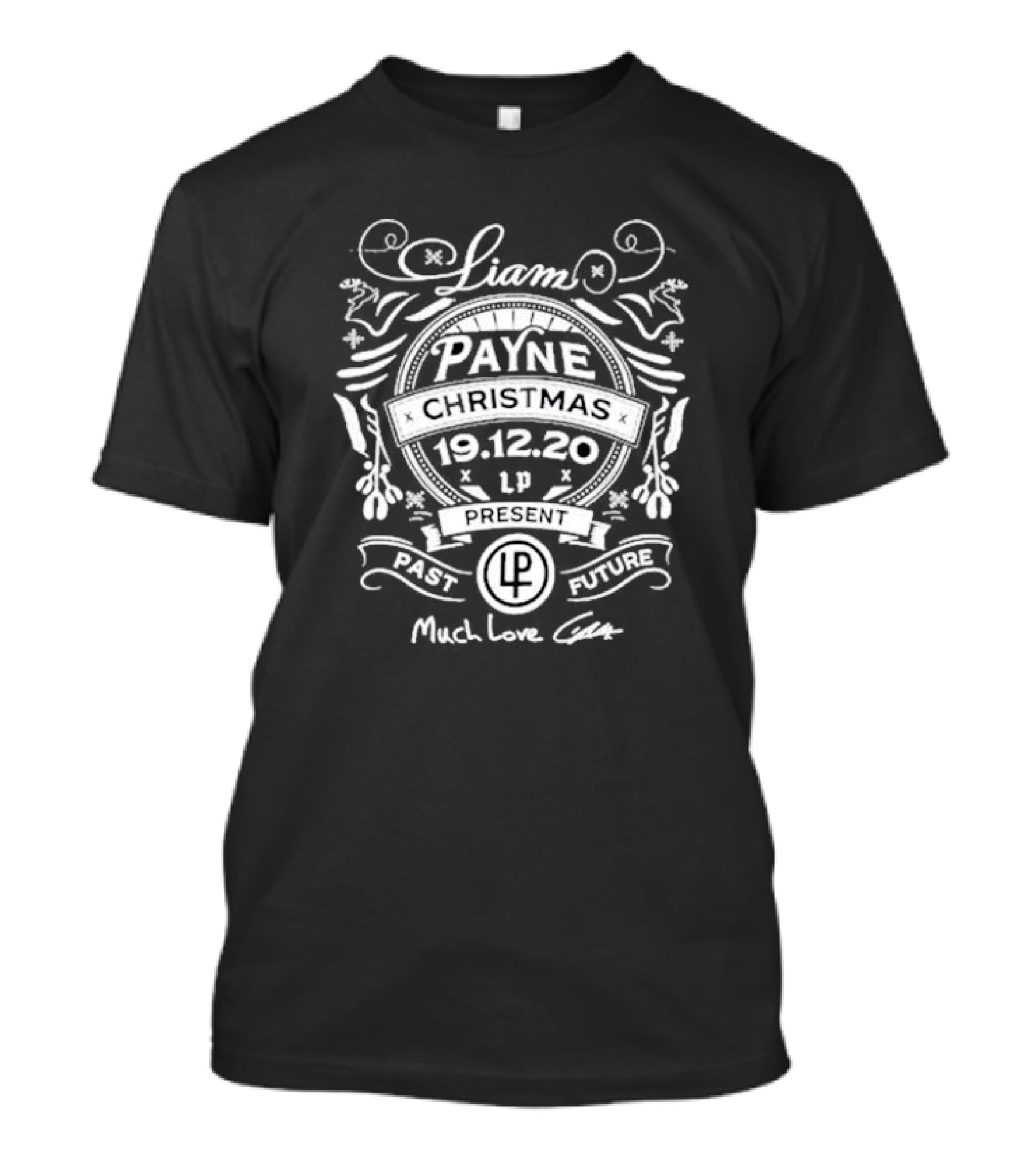 Liam Payne Christmas 19.12.20 Past Present Future Much Love T-Shirt