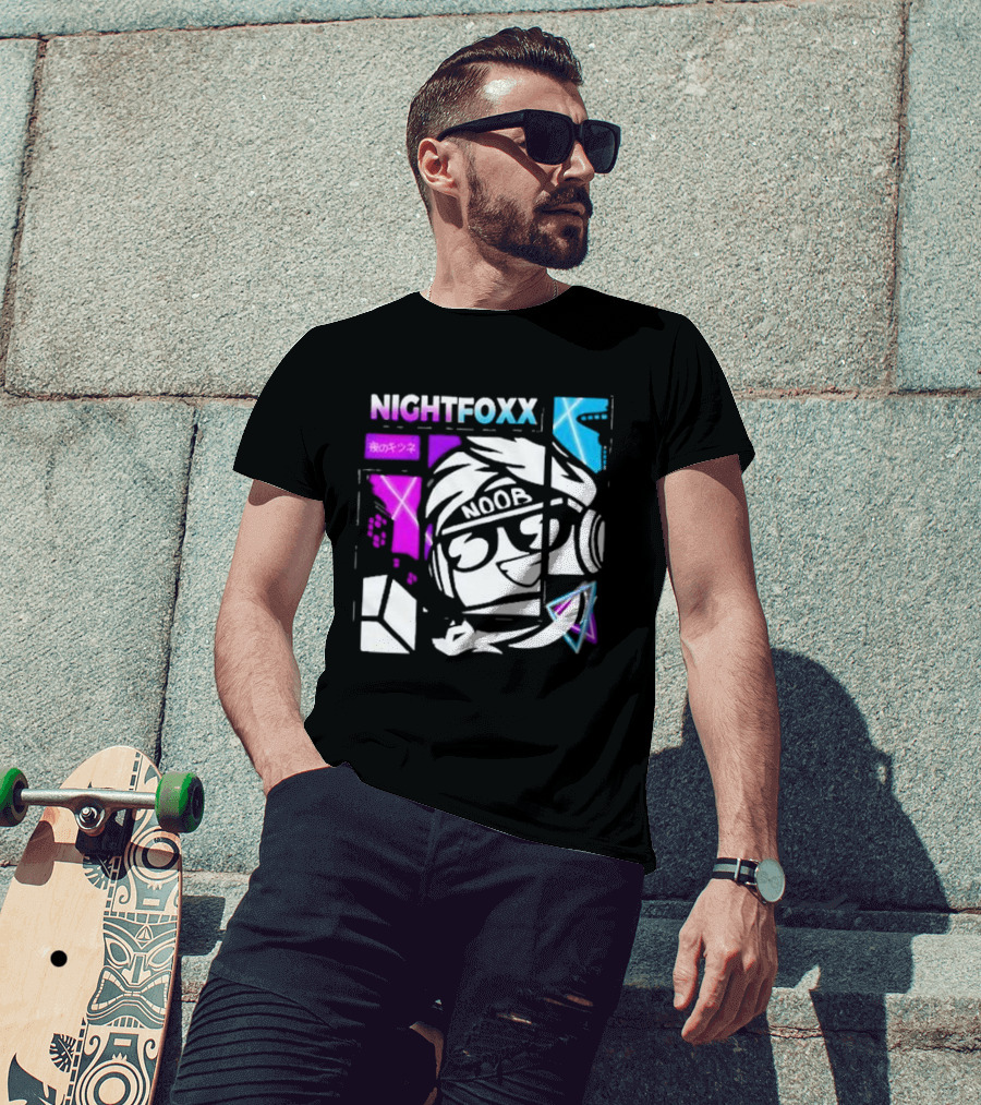 Nightfoxx Noob Panel T-Shirt