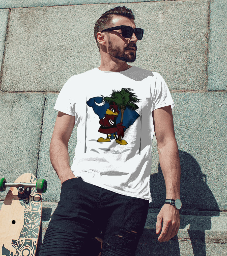 South Carolina Gamecocks Football Palmetto Moon Rooster T-Shirt