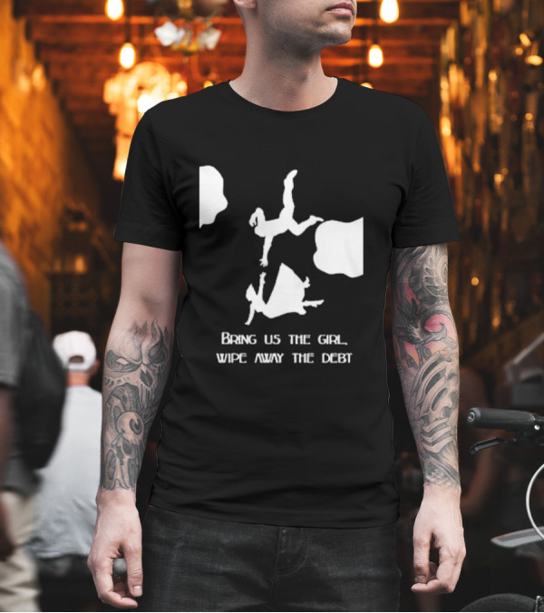 Bioshock Infinite Bring Us the Girl Wipe Away the Debt Falling T-Shirt Bioshock Infinite Bring Us the Girl Wipe Away the Debt Falling T-Shirt