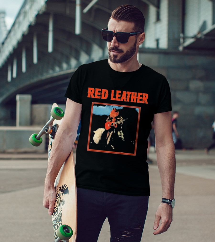 Red Leather Get Out Of My Head 2024 Fall Tour Guitar Cowboy Scene T-Shirt