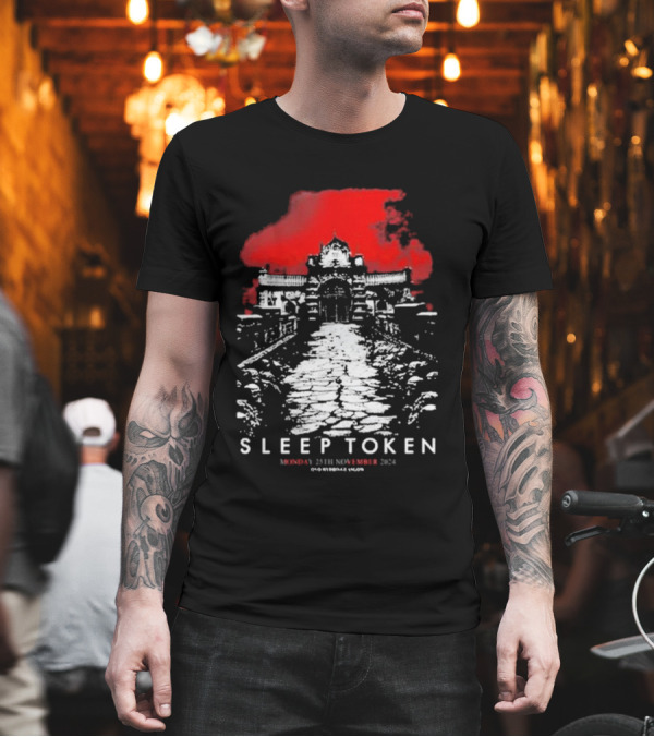 Sleep Token Glasgow 25th November 2024 Event T-Shirt Sleep Token Glasgow 25th November 2024 Event T-Shirt