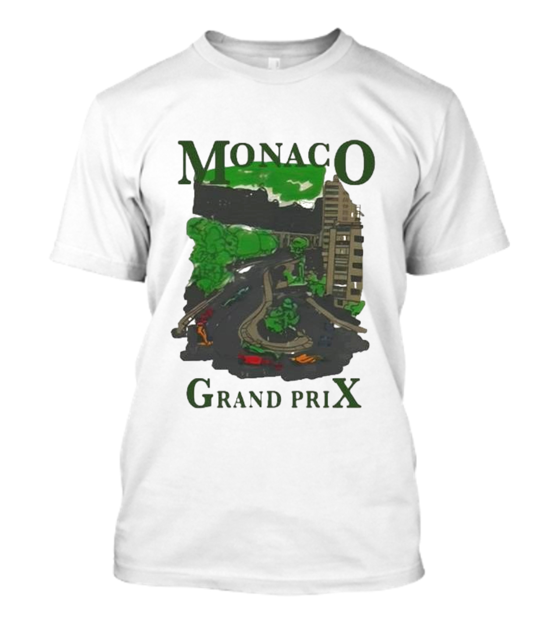 Monaco Grand Prix Most Wanted Tour Scenic Racing Circuit T-Shirt