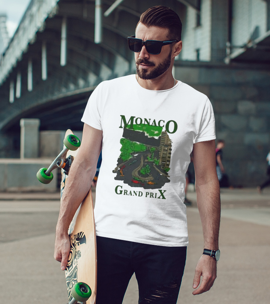 Monaco Grand Prix Most Wanted Tour Scenic Racing Circuit T-Shirt