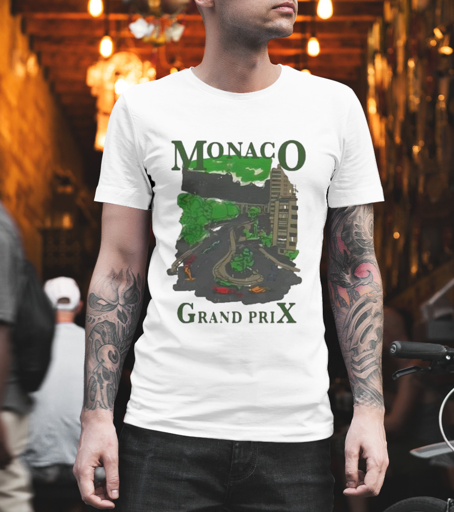 Monaco Grand Prix Most Wanted Tour Scenic Racing Circuit T-Shirt