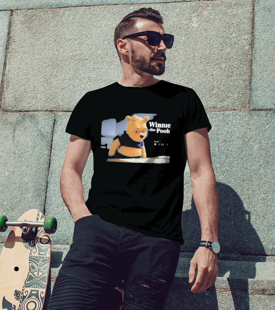 Winnie-the-Pooh Sequel Production Cute Plush Character Fashion T-Shirt
