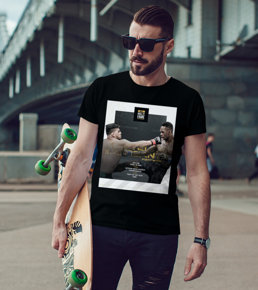 Gastelum Vs Adesanya UFC 236 Hall Of Fame Fight Wing April 19 2019 Interim Middleweight Championship Fight Of The Year 2019 T-Shirt