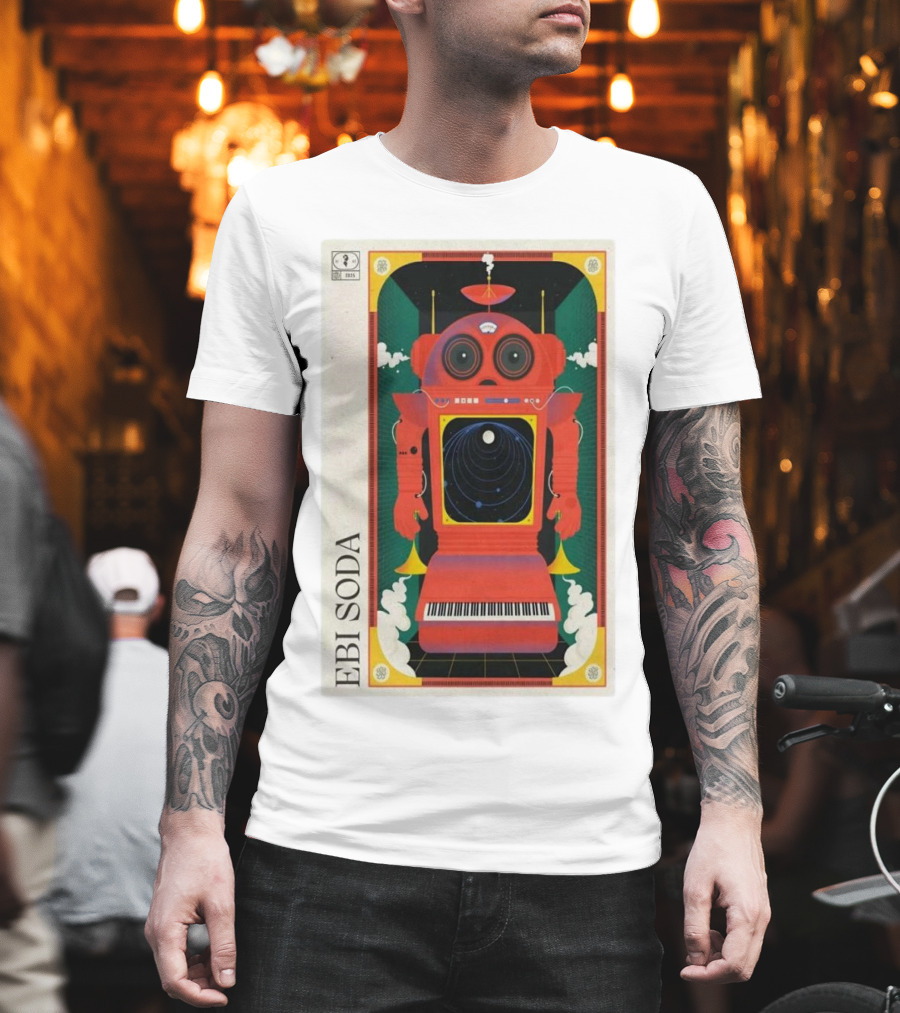 Ebi Soda Robot Warsaw Jassmine Bar Tour Feb 1 2025 T-Shirt