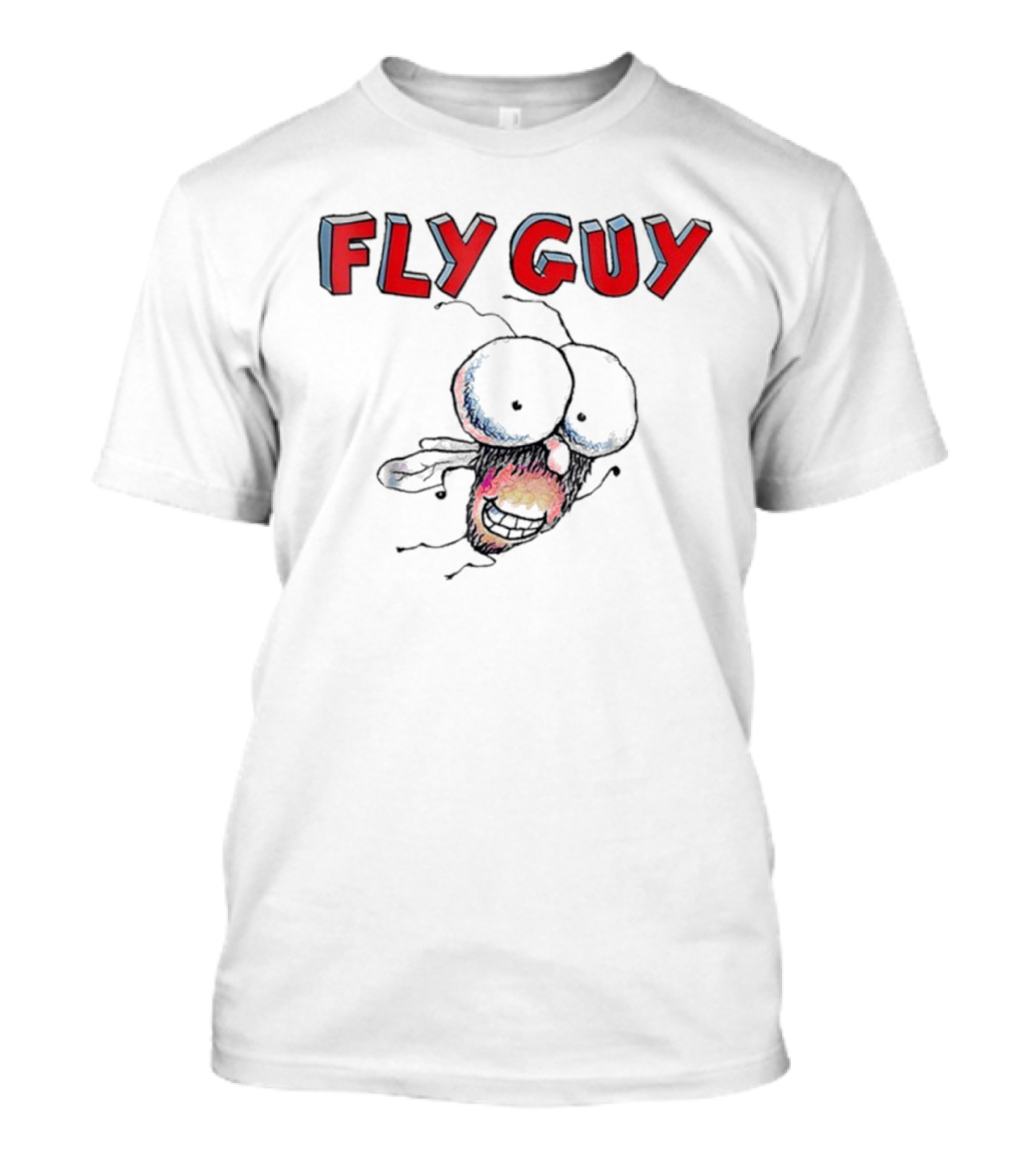 Fly Guy Kids Smile Face Meme T-Shirt