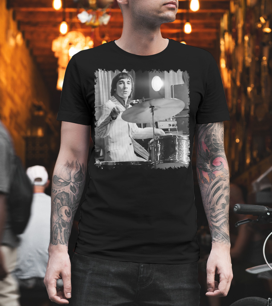 Keith Moon Drumming Legend 71019 T-Shirt