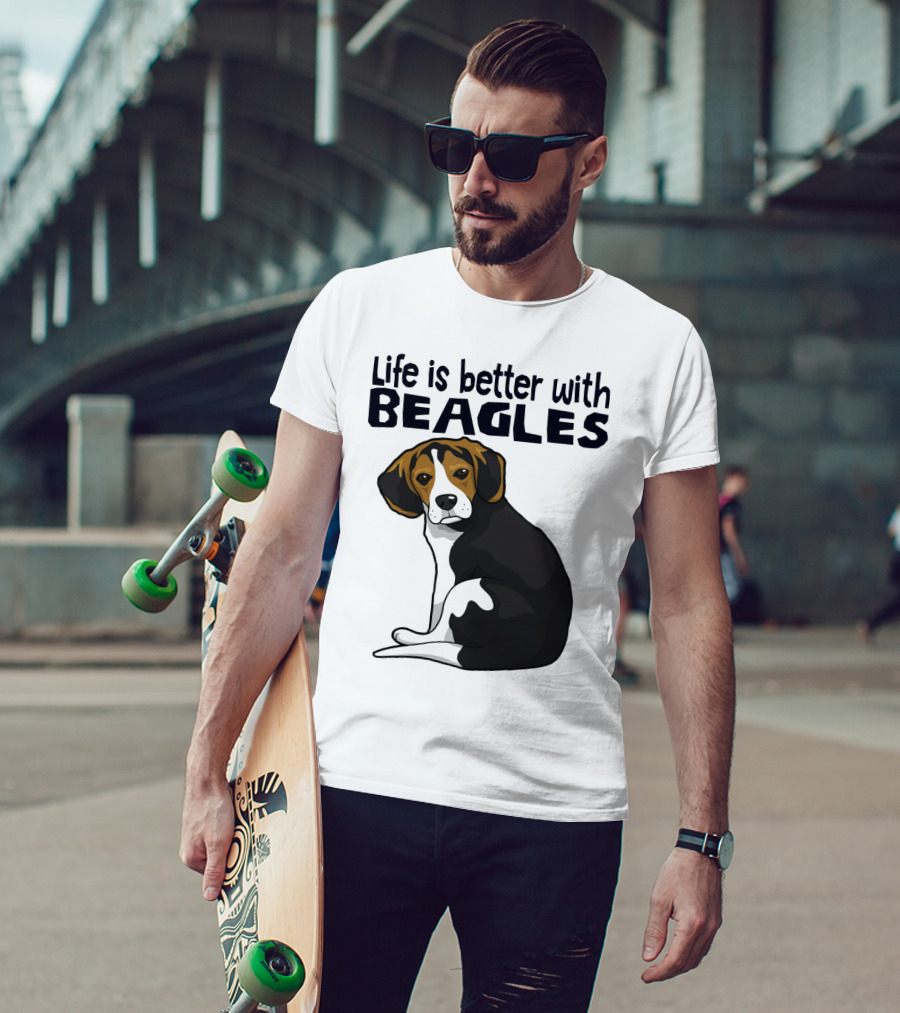 Life Is Better With Beagles T-Shirt
