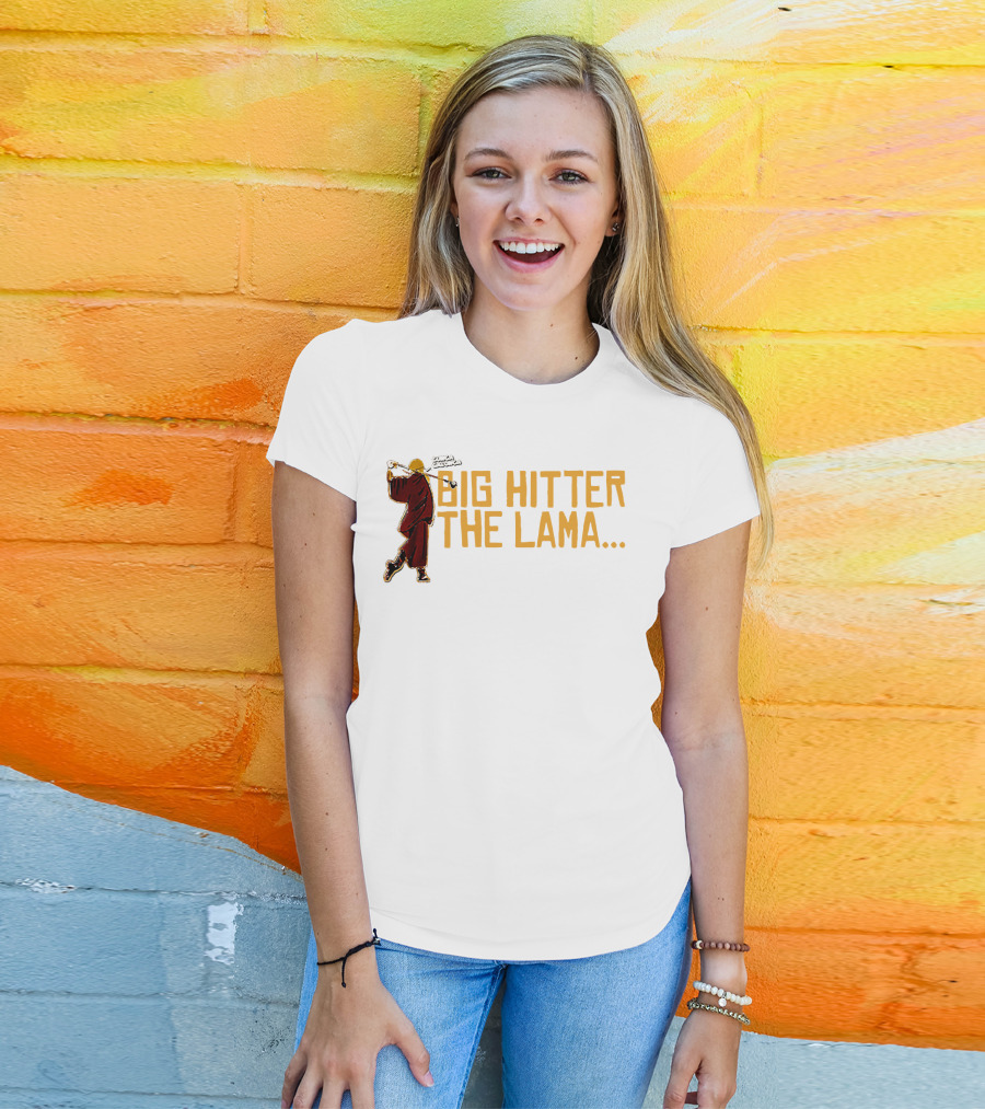 Big Hitter The Lama Golf Swing Insight T-Shirt