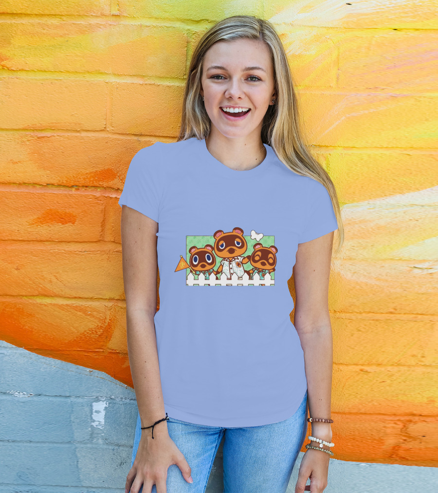 Animal Crossing New Horizons Tom Nook And Timmy And Tommy Trio Merch T-Shirt