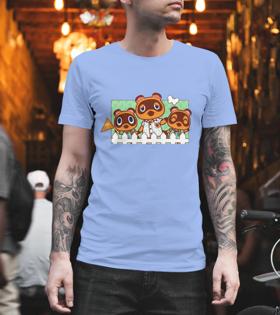 Animal Crossing New Horizons Tom Nook And Timmy And Tommy Trio Merch T-Shirt