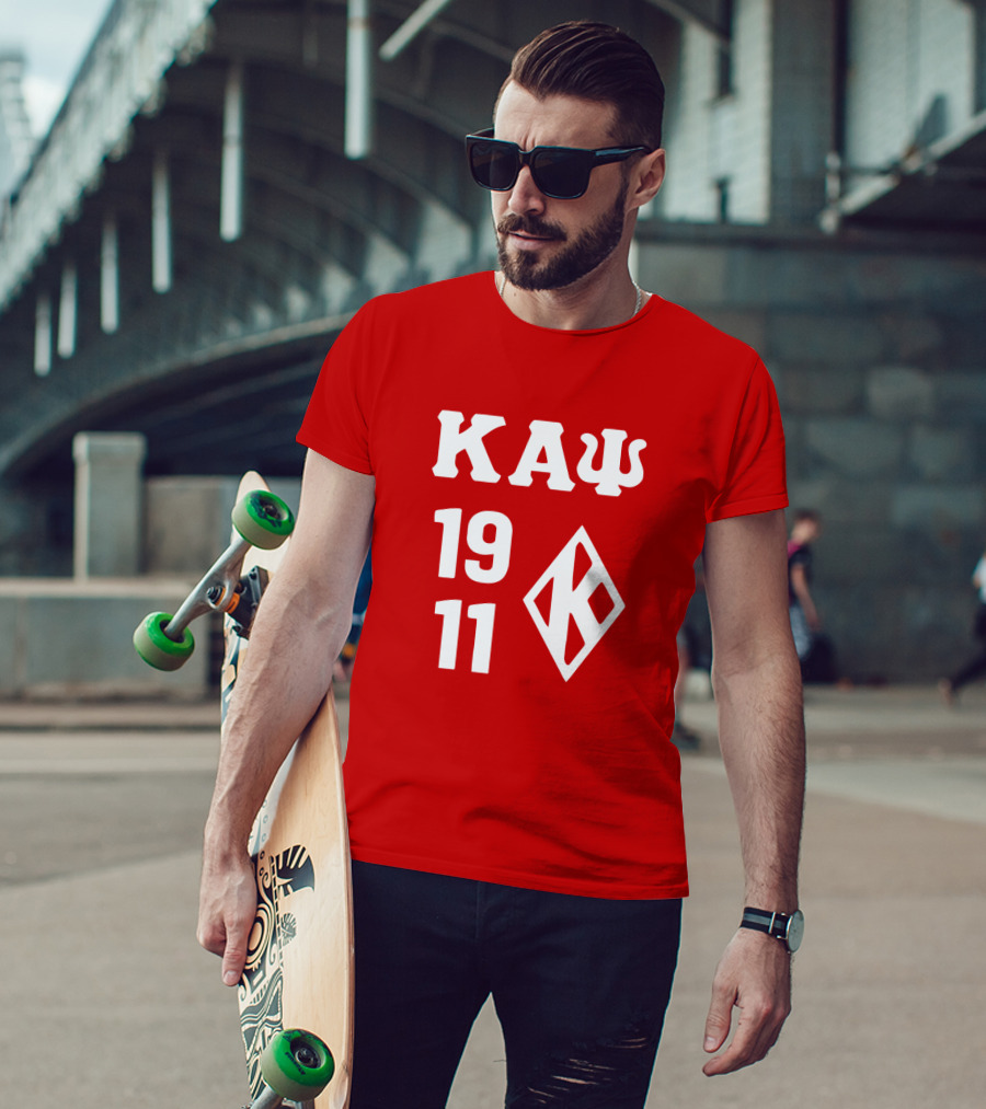 Kappa Alpha Psi 1911 Diamond Logo Boosie T-Shirt